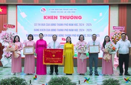 Trường Tiểu học Lạc Long Quân đón nhận Huân chương Lao động hạng Nhất