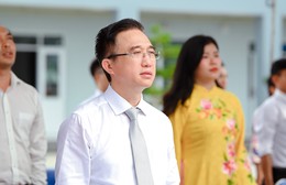 Phó Bí thư Thành ủy TP. Hồ Chí Minh Đặng Minh Thông dự khai giảng năm học 2026-2027 tại Trường THPT Võ Nguyên Giáp, phường Phú Mỹ