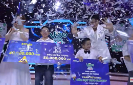 Chung kết Siêu tài năng nhí: Tuấn Anh và Quang Hưng nhận giải Siêu nhí ấn tượng
