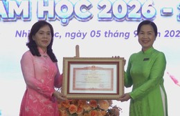 Trường THCS Đoàn Thị Điểm khởi đầu năm học mới sau sáp nhập