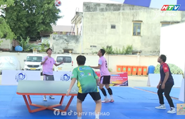 Giải Teqball Phường Phú Thuận mở rộng: Sân chơi mới thu hút người trẻ