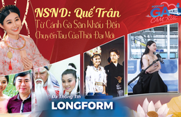 NSND Quế Trân: Từ cánh gà sân khấu đến chuyến tàu của thời đại mới