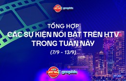 NewZgraphic: Tổng hợp các sự kiện nổi bật trên HTV trong tuần (7/9-13/9)