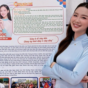 Gặp gỡ Hoa hậu Lê Nguyễn Bảo Ngọc - công dân trẻ tiêu biểu TP. Hồ Chí Minh dịp đầu Xuân Bính Ngọ