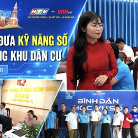 Nhịp sống cơ sở: TP. Hồ Chí Minh đưa kỹ năng số đến từng khu dân cư
