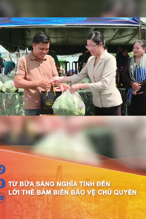 Từ bữa sáng nghĩa tình đến lời thề bảo vệ chủ quyền