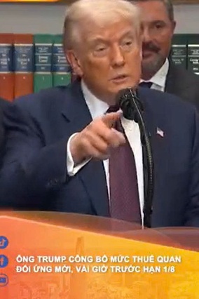 Ông Trump công bố mức thuế quan đối ứng mới, vài giờ trước thời hạn 1/8