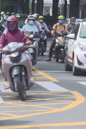 Vạch mắt võng phát huy hiệu quả tại nhiều giao lộ của TP.HCM