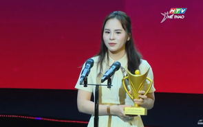 Xạ thủ Trịnh Thu Vinh lần thứ 2 liên tiếp được vinh danh là Nữ Vận động viên của năm