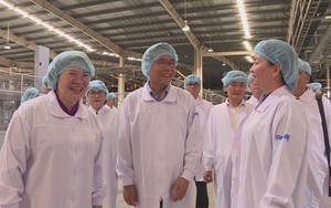 Đoàn đại biểu dự Đại hội Đảng bộ TP. Hồ Chí Minh tham quan mô hình kinh tế khu vực Bình Dương