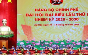 Khai mạc Đại hội đại biểu Đảng bộ Chính phủ lần thứ I