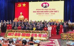 Đại hội đại biểu Đảng bộ tỉnh Cà Mau lần thứ I khai mạc, đánh dấu bước ngoặt phát triển mới