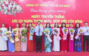 Thành ủy TP.HCM tri ân cơ quan tham mưu, tôn vinh phụ nữ nhân ngày 20/10