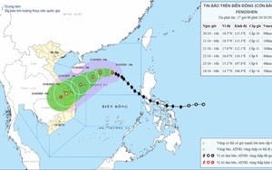 Bão số 12 giật cấp 12, mưa lớn trên khu vực Trung Bộ còn có khả năng kéo dài đến hết tháng 10