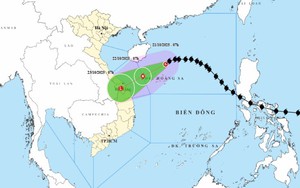 Bão số 12 tiến sát đất liền, gây mưa lớn diện rộng từ Hà Tĩnh đến Quảng Ngãi