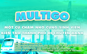 MultiGo: Một cú chạm nhỏ cùng sinh viên kiến tạo thành phố di chuyển xanh
