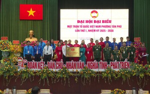 Đại hội Mặt trận Tổ quốc Việt Nam phường Tân Phú hướng đến nhiệm kỳ mới đoàn kết và phát triển