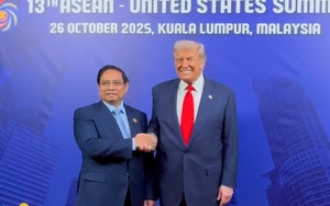 Thủ tướng Phạm Minh Chính gặp Tổng thống Hoa Kỳ Donald Trump