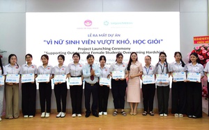 Ra mắt dự án Vì nữ sinh viên vượt khó học giỏi TP. Hồ Chí inh