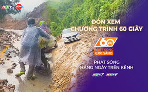 Chương trình 60 Giây ngày 29/10/2025 | Sạt lở Đèo Khánh Sơn (Khánh Hòa): Tỉnh lộ 9 ách tắc nhiều điểm do mưa lớn