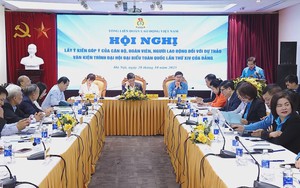 Công đoàn và người lao động góp phần xây dựng văn kiện đại hội XIV của Đảng