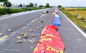 Khởi tố người nông dân phơi lúa trên đường dẫn tới tai nạn chết người