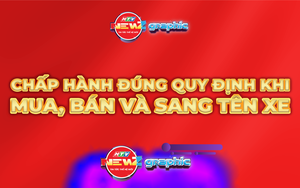 NewZgraphic: Cảnh sát giao thông khuyến cáo người dân chấp hành đúng quy định khi mua, bán và sang tên xe