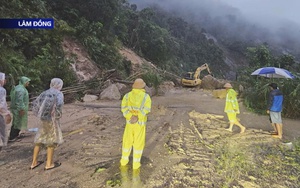 Lâm Đồng: CSGT giải cứu 20 người mắc kẹt giữa đèo Khánh Lê