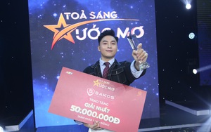 Hoàng Thái - tân Quán quân "Tỏa sáng ước mơ" mùa 4