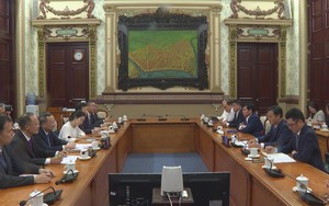 Lãnh đạo TP. Hồ Chí Minh tiếp đón và làm việc với đoàn công tác thành phố Quảng Châu,Trung Quốc