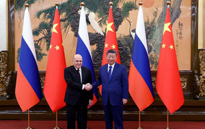 Chủ tịch Trung Quốc hội đàm Thủ tướng Liên bang Nga