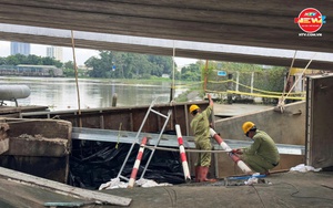 Gia cố cống ngăn triều ở Quận 12 cũ