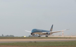 Sân bay Long Thành đón thành công chuyến bay kỹ thuật thử nghiệm đầu tiên