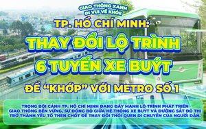 TP. Hồ Chí Minh: Thay đổi lộ trình 6 tuyến xe buýt để "khớp" với Metro 1