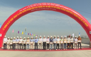 Thông xe kỹ thuật 14,7km cầu cạn Vành đai 3 TP. Hồ Chí Minh đoạn phía Đông