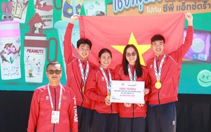 Đội tuyển bơi Việt Nam xuất sắc giành HCV tiếp sức bơi đường dài SEA Games 33
