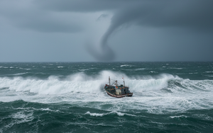Cảnh báo gió giật cấp 9, sóng biển cao 5 mét tại khu vực Biển Đông