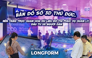 Bản đồ số 3D phường Thủ Đức - nền tảng trực quan hóa đô thị