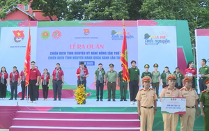 Lễ ra quân Chiến dịch Kỳ nghỉ hồng lần thứ 24 và Chiến dịch tình nguyện Hành quân xanh lần thứ 19 năm 2025