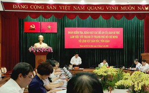 Củng cố khối đại đoàn kết: Đoàn Trung ương làm việc về dân tộc, tôn giáo tại TP.HCM