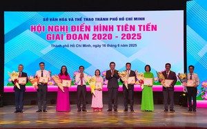 Sở Văn hóa và Thể thao TP.HCM tuyên dương tập thể và cá nhân điển hình tiên tiến