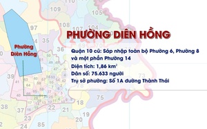 Quận 10 sáp nhập 11 phường thành 3 phường mới