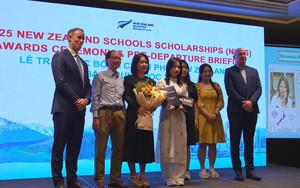 Trao học bổng Chính phủ New Zealand bậc trung học năm 2025
