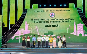 Cùng HTV Hành động xanh đạt giải Nhất tại Giải thưởng Môi trường TP.HCM lần thứ 5