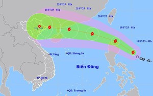 Dự báo gió mạnh, sóng lớn và mưa dông trên biển
