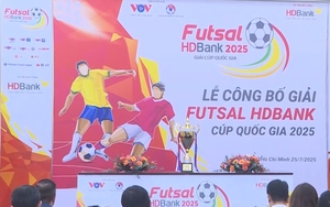 Công bố Giải futsal Cúp Quốc gia 2025