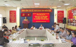 Đoàn công tác HĐND TP.HCM khảo sát hoạt động tại phường Tân Sơn Nhất