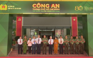 Trưởng đoàn Đại biểu Quốc hội TP.HCM thăm, chúc mừng Công an TP.HCM