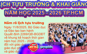 Lịch tựu trường và khai giảng năm học 2025 - 2026 tại TP.HCM