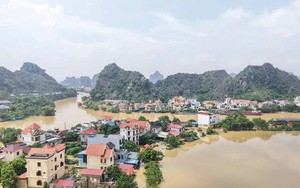 Ninh Bình: 3.000 người dân bị cô lập do nước lũ dâng cao